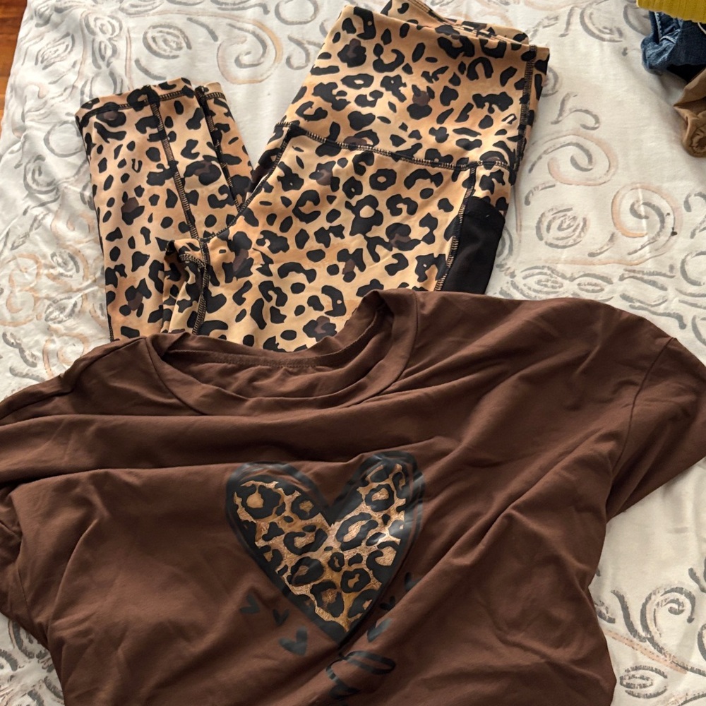 Leopard Print Leggings